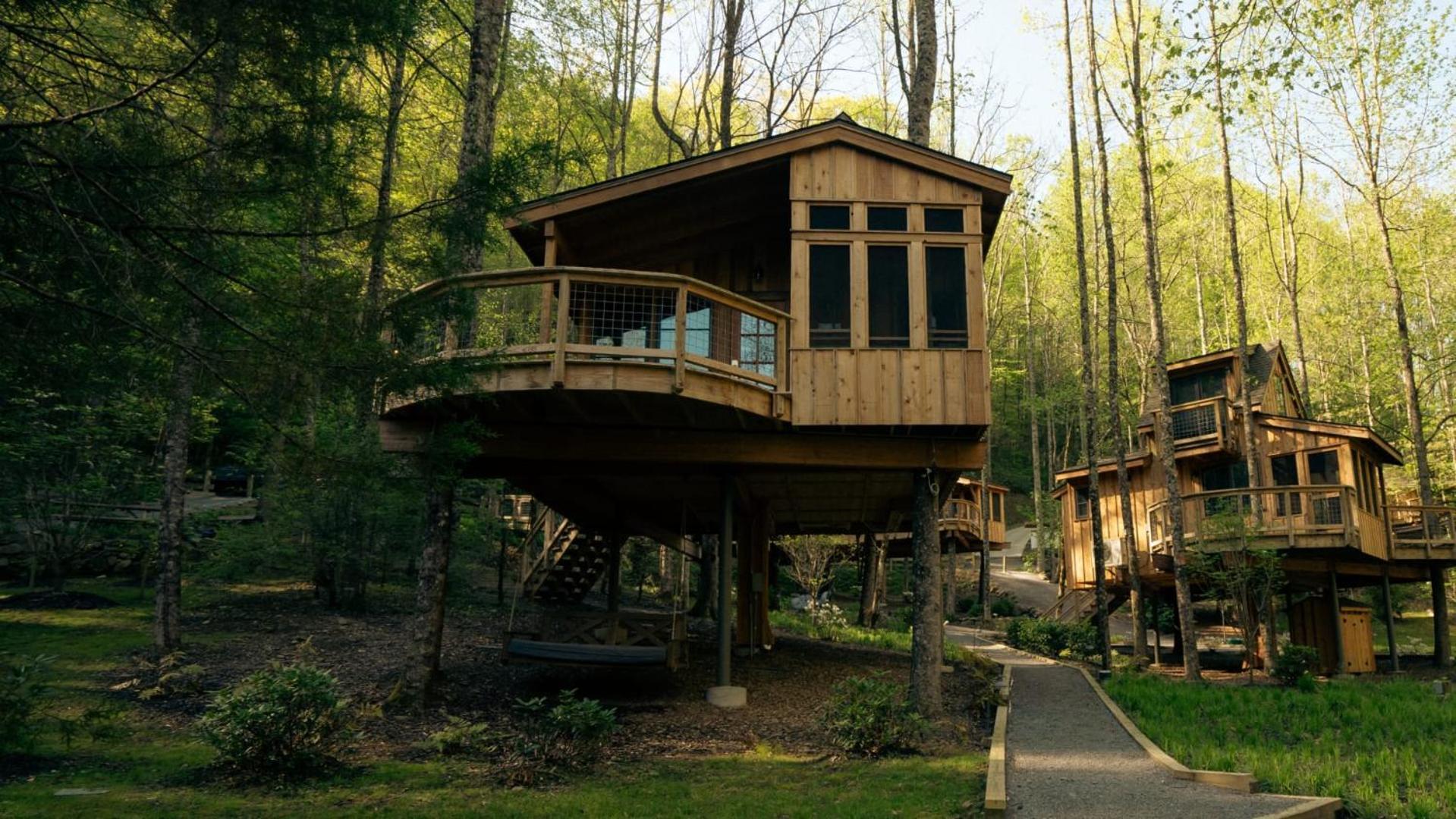 Villa The Magnolia In Treehouse Grove At Norton Creek Gatlinburg Exterior foto